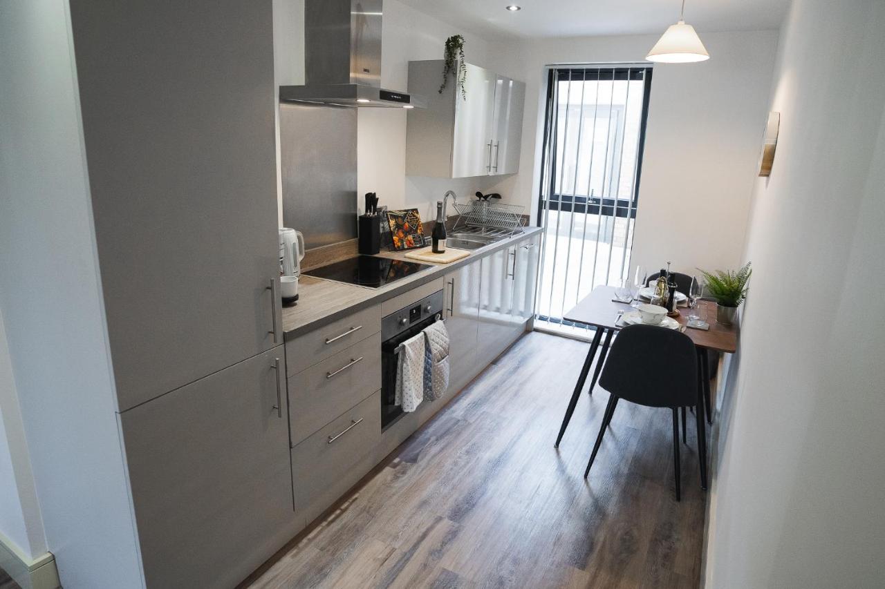Modern 1-Bed Apartment - City Centre - Free Wi-Fi - New - Manchester Dış mekan fotoğraf